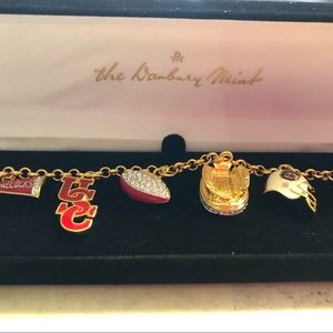 USC Charm Bracelet Danbury Mint